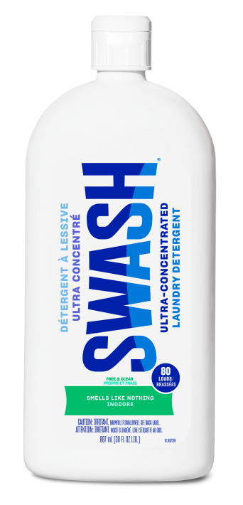 Le détergent à lessive liquide Swash® inodore